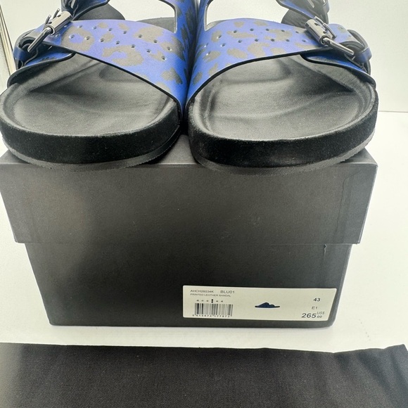 The Kooples Men\'s Blue and Black Sandals main image 7